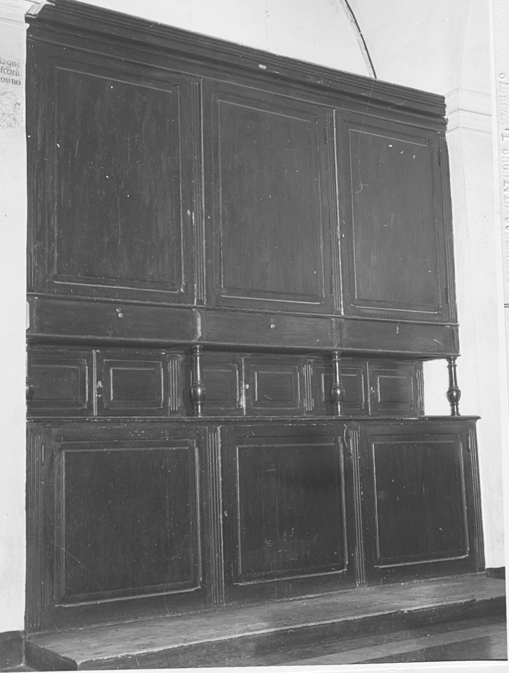 armadio - a muro, opera isolata - bottega ligure (sec. XIX)