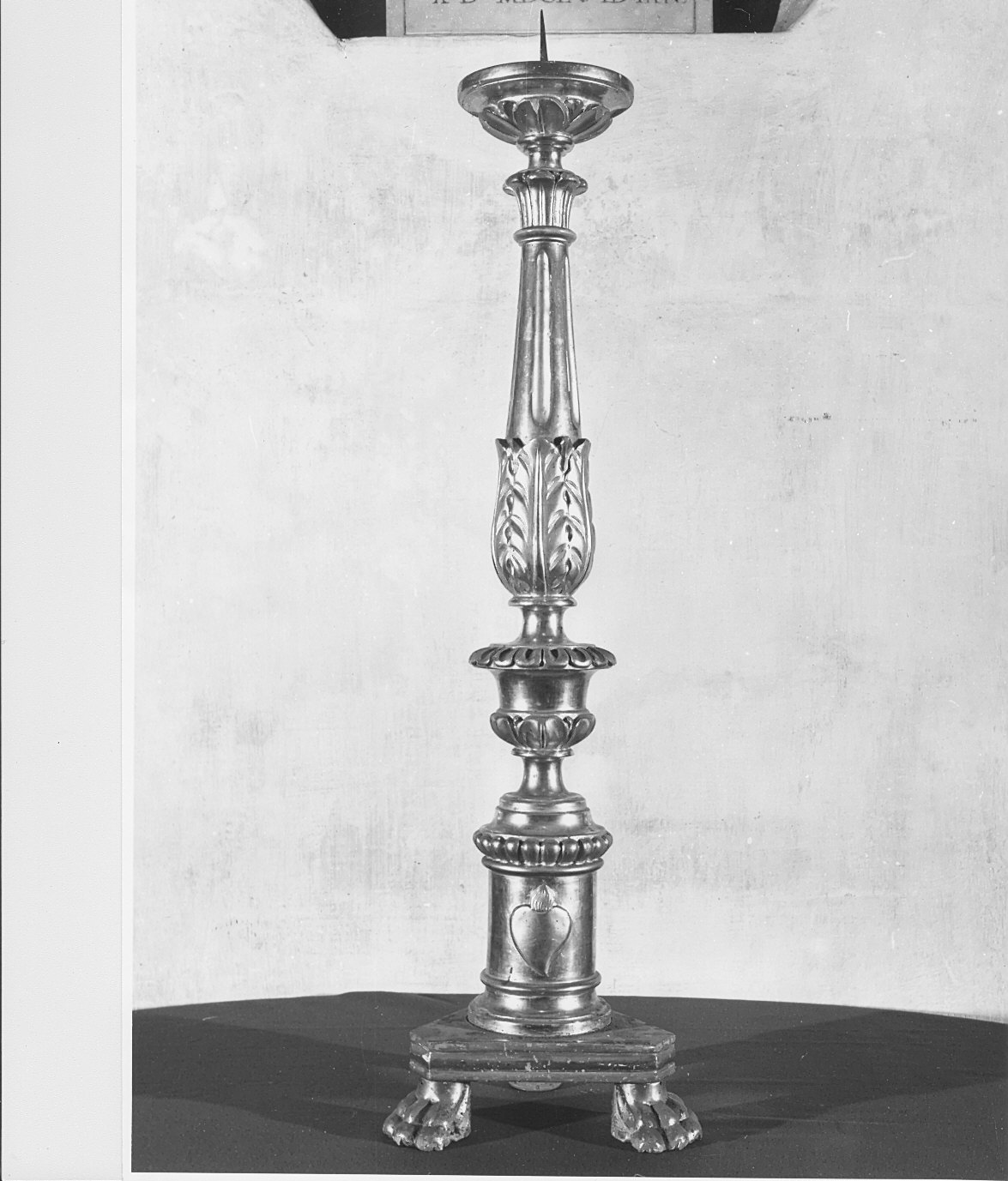 candeliere, serie - bottega ligure (prima metà sec. XIX)