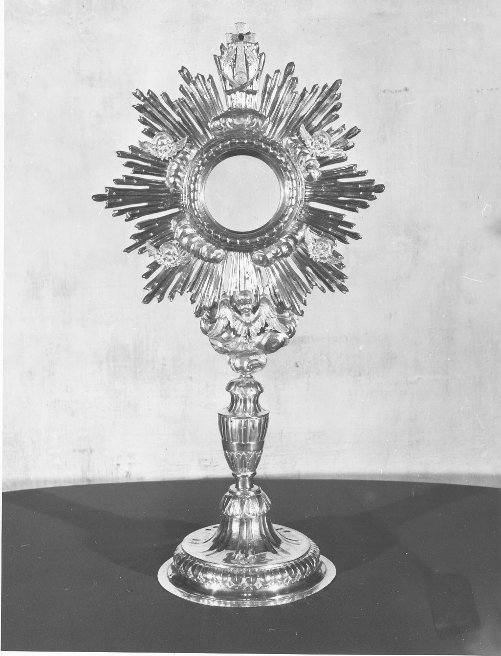 ostensorio, opera isolata - bottega ligure (seconda metà sec. XIX, sec. XIX)