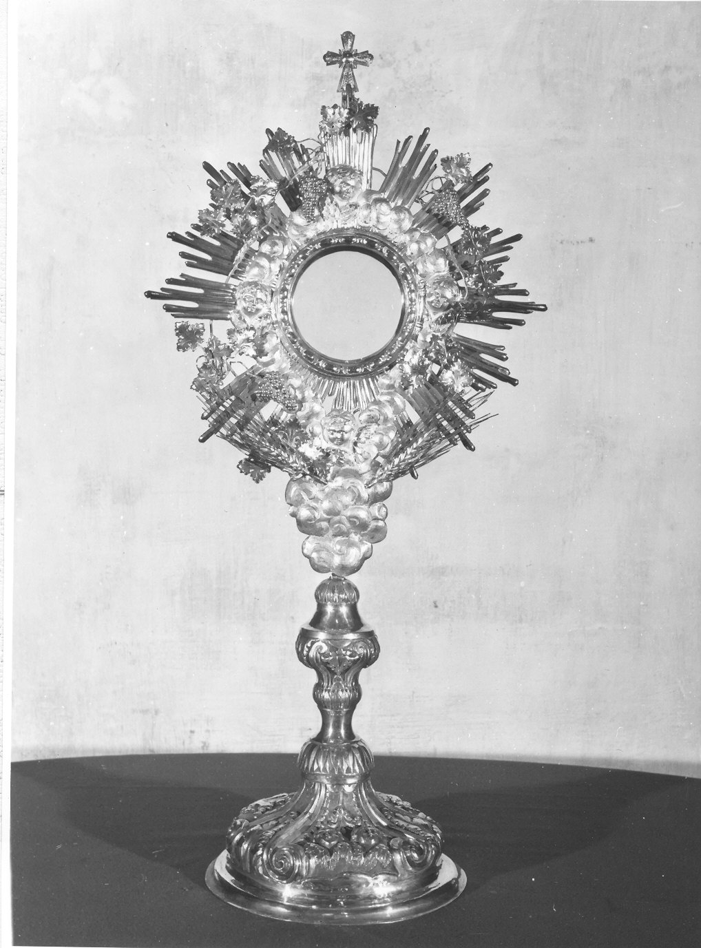 ostensorio, opera isolata - bottega ligure (sec. XIX)