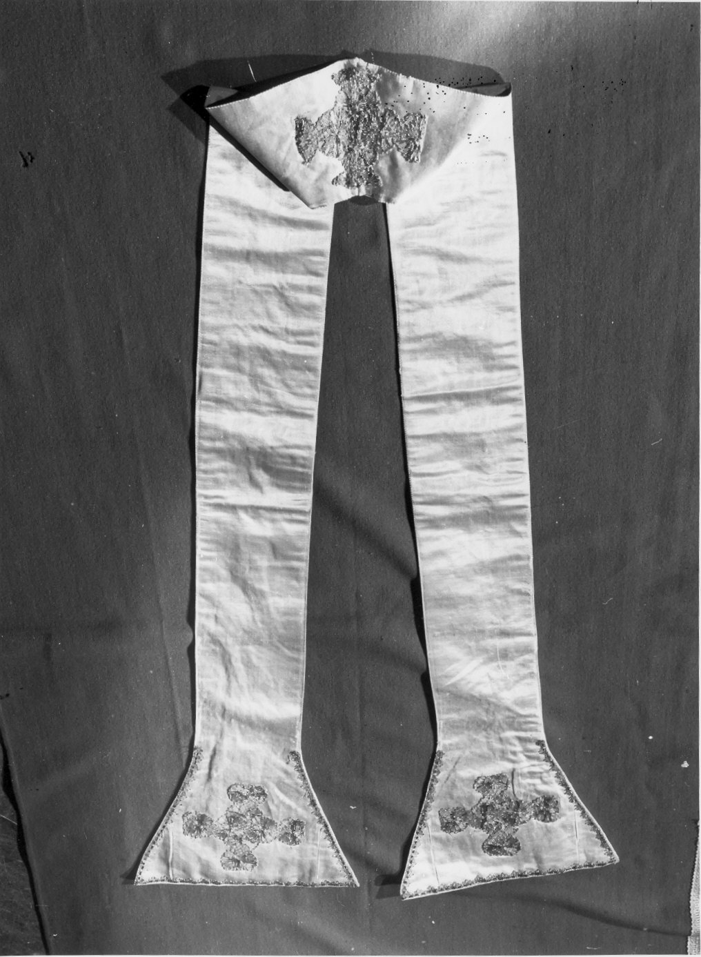 stola, opera isolata - manifattura ligure (fine sec. XIX)