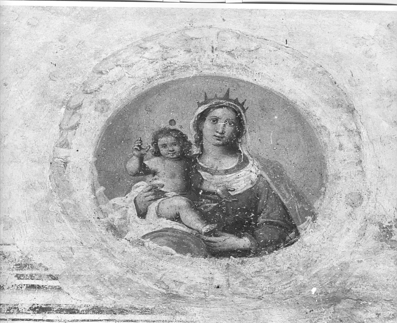 Madonna con Bambino (dipinto, opera isolata) - ambito ligure (sec. XVIII)