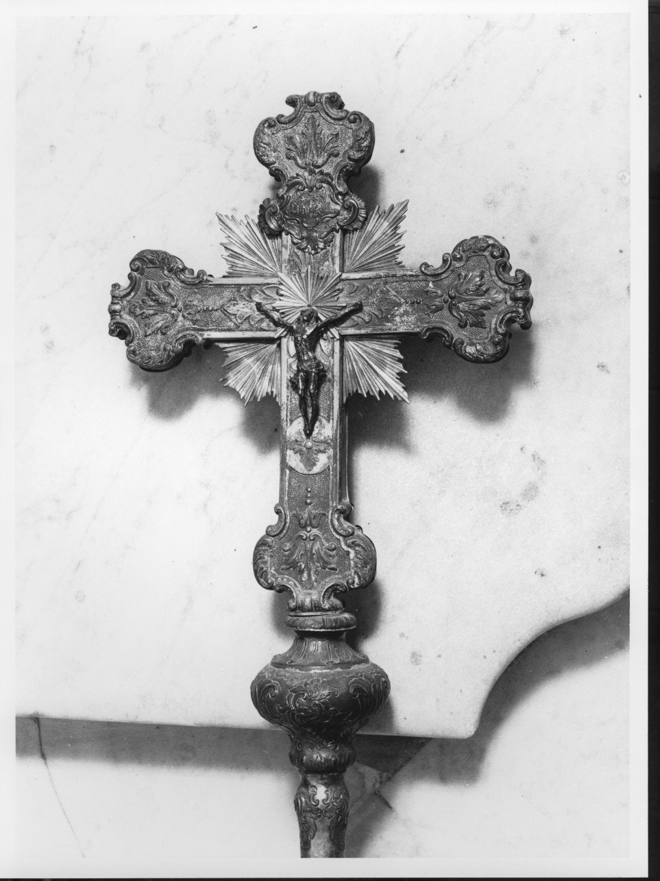 croce, opera isolata - bottega ligure (fine/inizio secc. XVIII/ XIX)