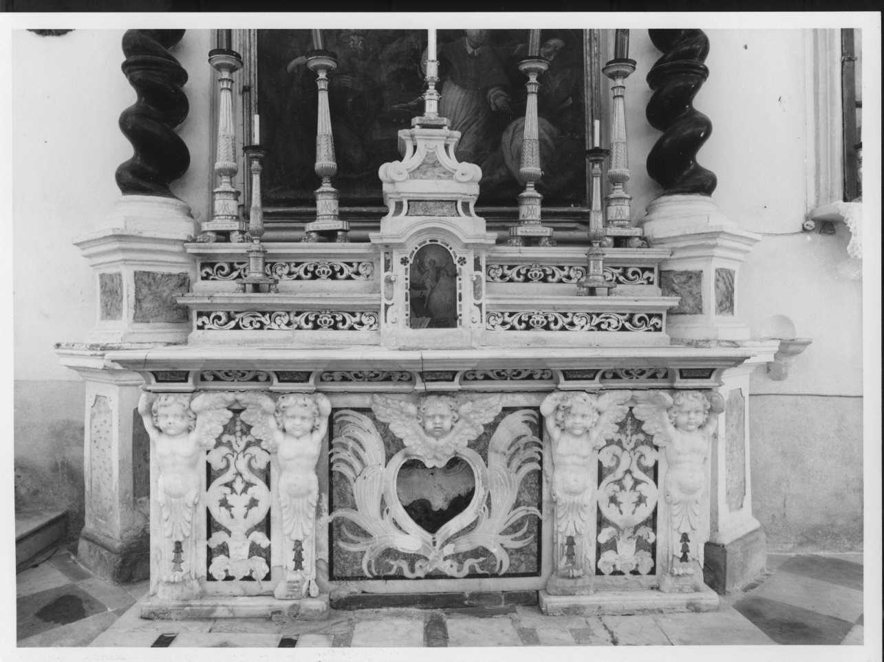 altare, opera isolata - bottega ligure (sec. XVII)