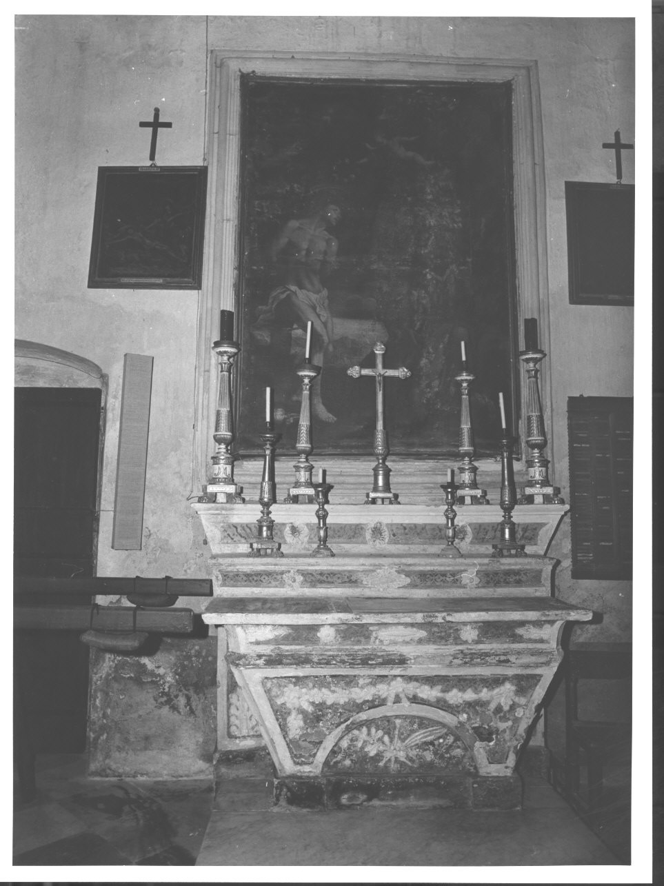 altare, opera isolata - bottega ligure (inizio sec. XVIII)