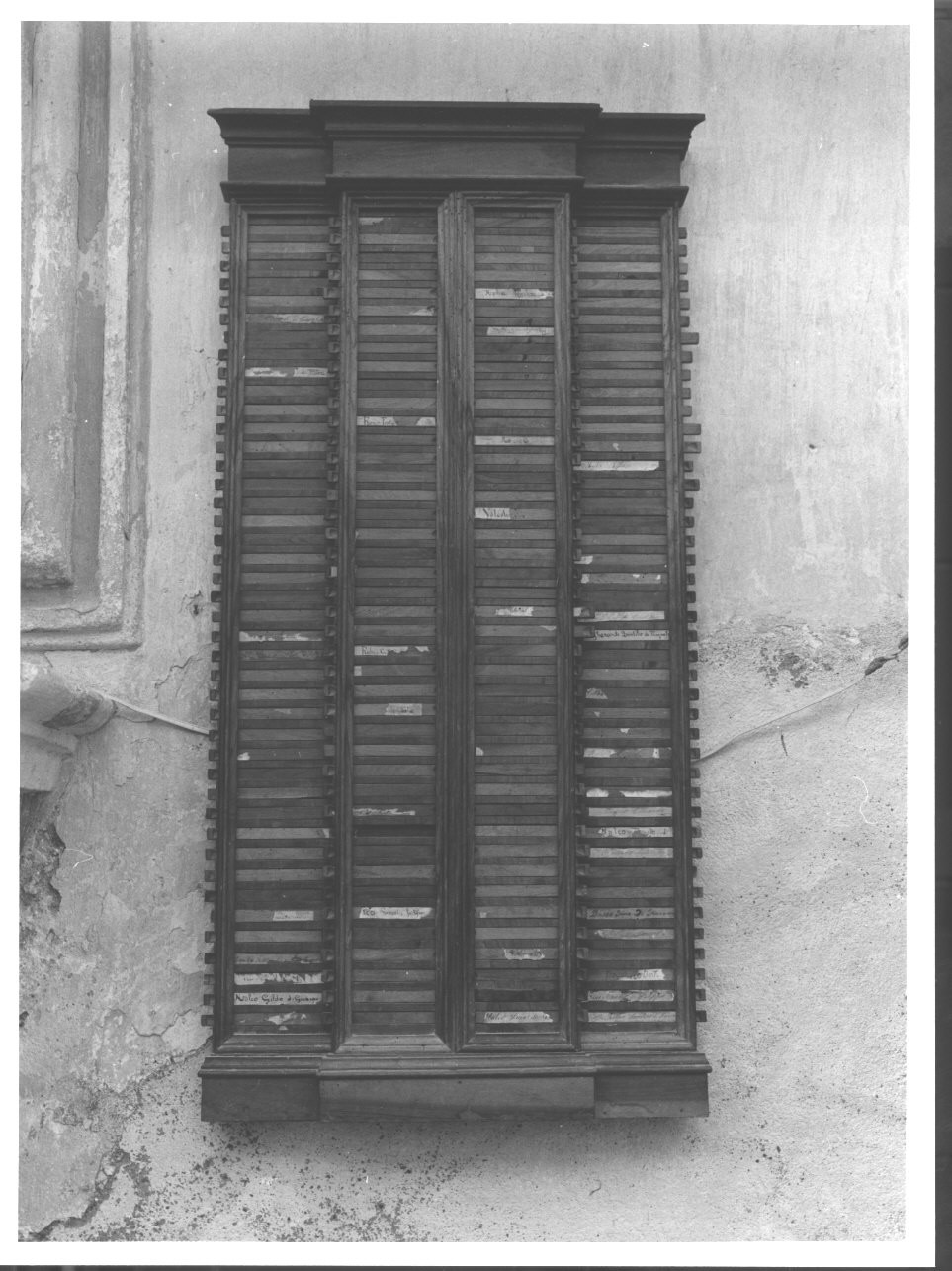 tabella di confraternita, opera isolata - bottega ligure (fine/inizio secc. XIX/ XX)