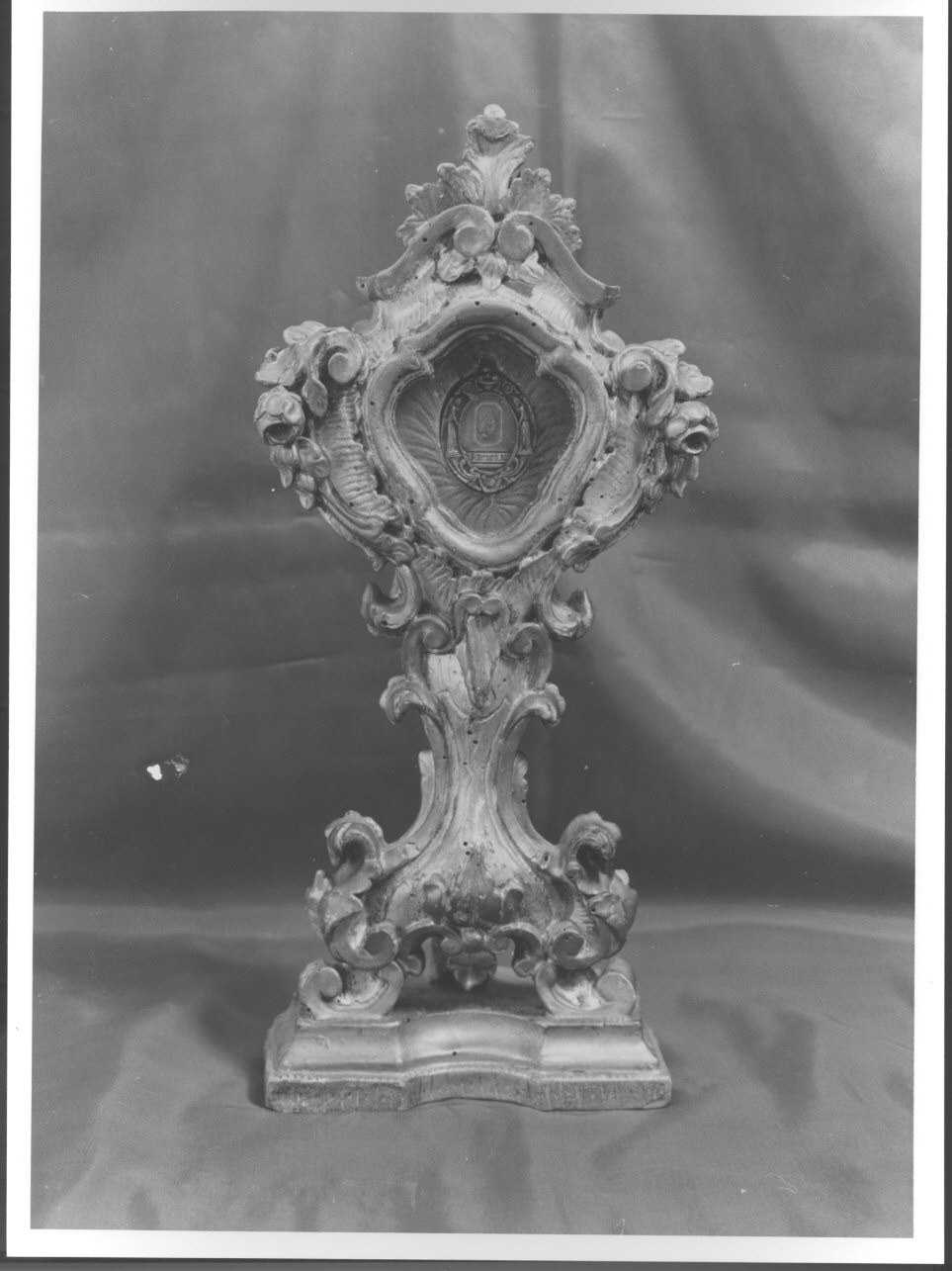 reliquiario - a ostensorio, opera isolata - bottega ligure (sec. XVIII)