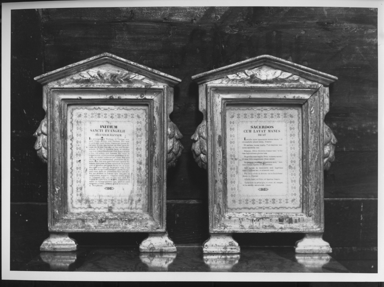 cartagloria, coppia - bottega ligure (prima metà sec. XIX)