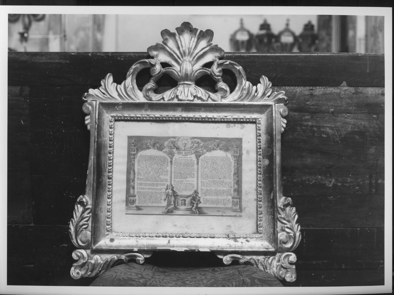 cartagloria, opera isolata - bottega ligure (prima metà sec. XIX)