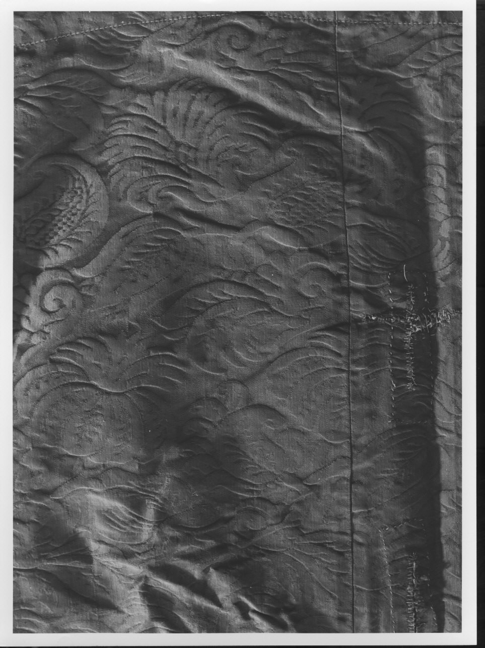 motivi decorativi floreali (parato da chiesa, serie) - manifattura ligure (metà, fine/inizio sec. XVII, secc. XVIII/ XIX)