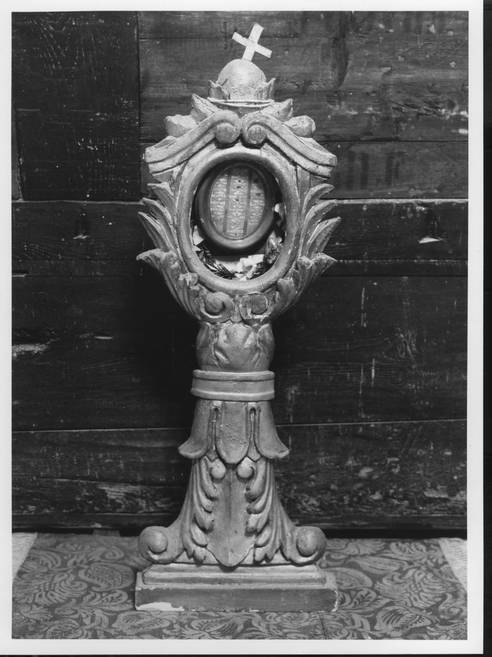 reliquiario, opera isolata - bottega ligure (sec. XIX)