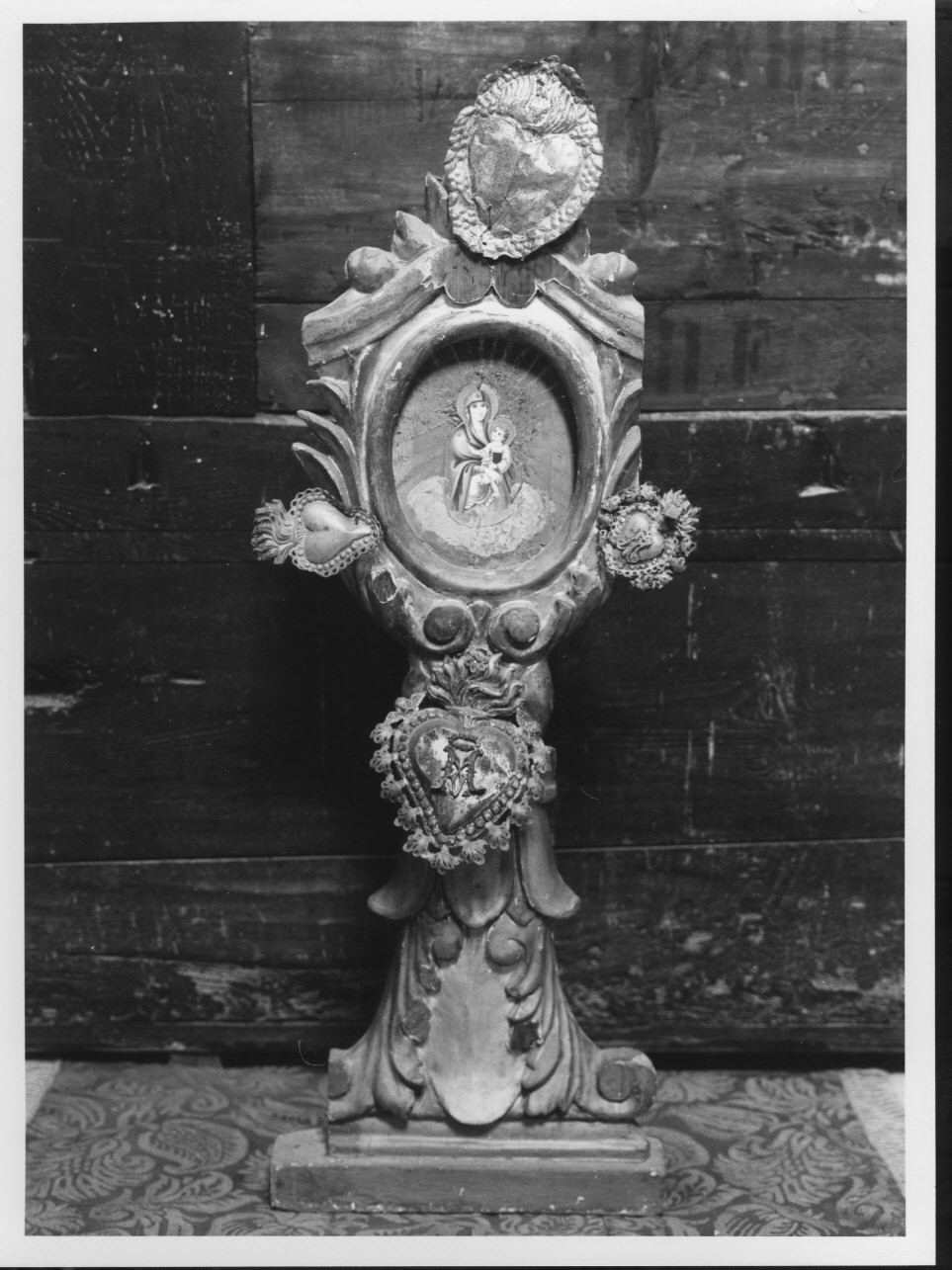 reliquiario, opera isolata - bottega ligure (sec. XIX)