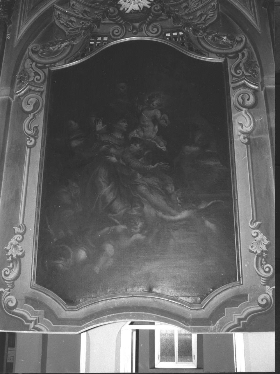 estasi di Santa Caterina (dipinto, opera isolata) di Piola Domenico (seconda metà sec. XVII)