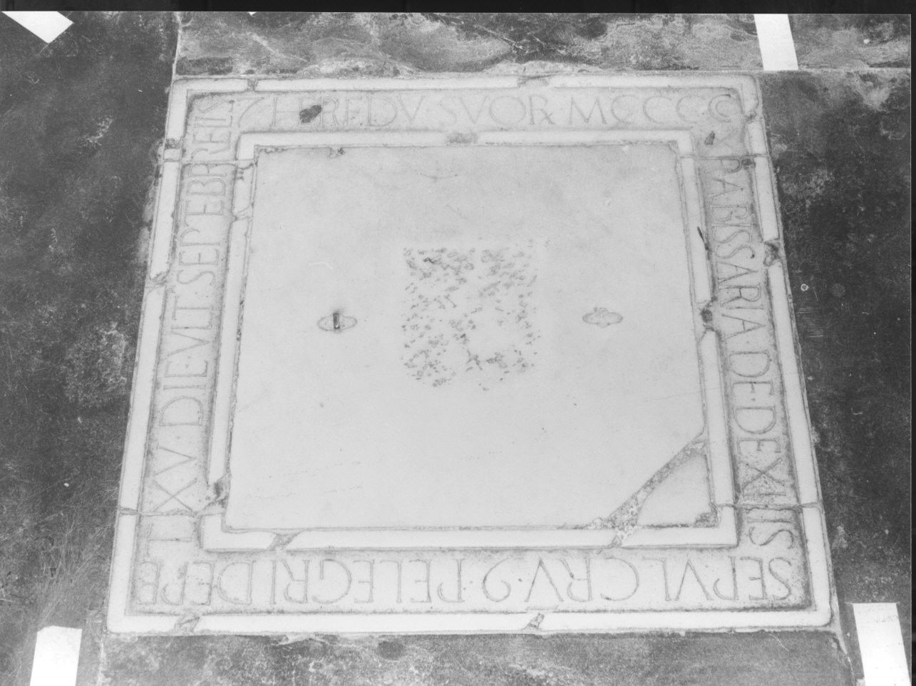 lapide, opera isolata - bottega ligure (sec. XVI)