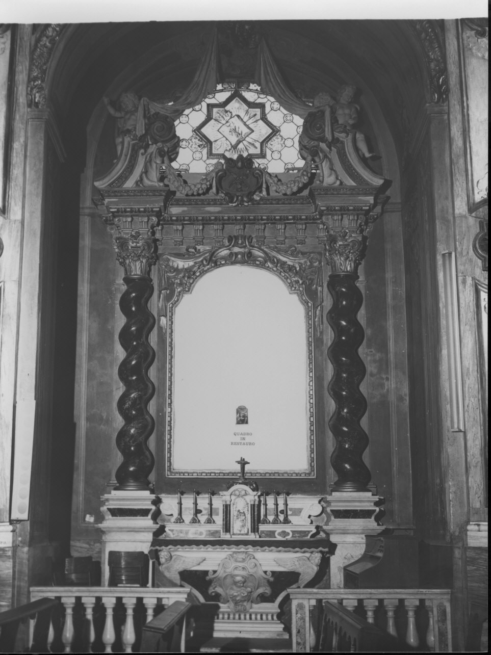 altare, opera isolata - bottega genovese (sec. XVIII)