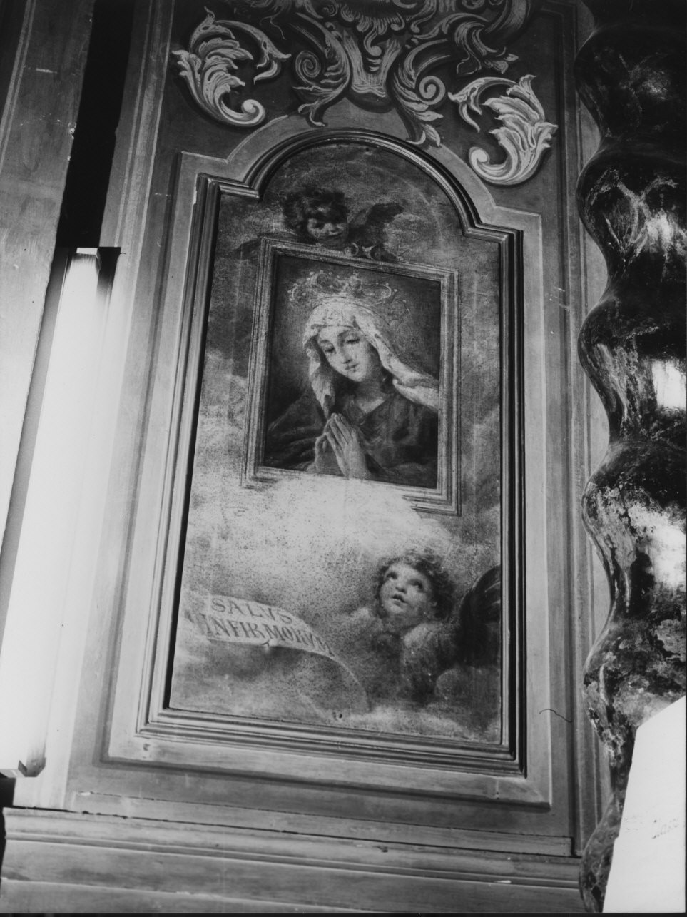 Madonna del Soccorso (dipinto, opera isolata) - ambito genovese (sec. XIX)
