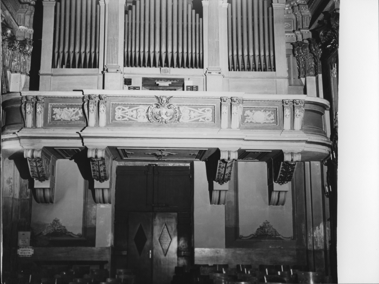 cantoria, opera isolata - bottega italiana (seconda metà sec. XIX)