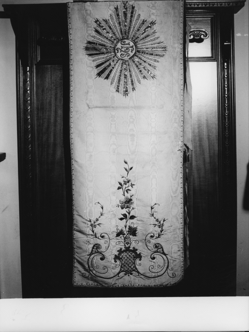 velo omerale, opera isolata - manifattura ligure (sec. XIX)