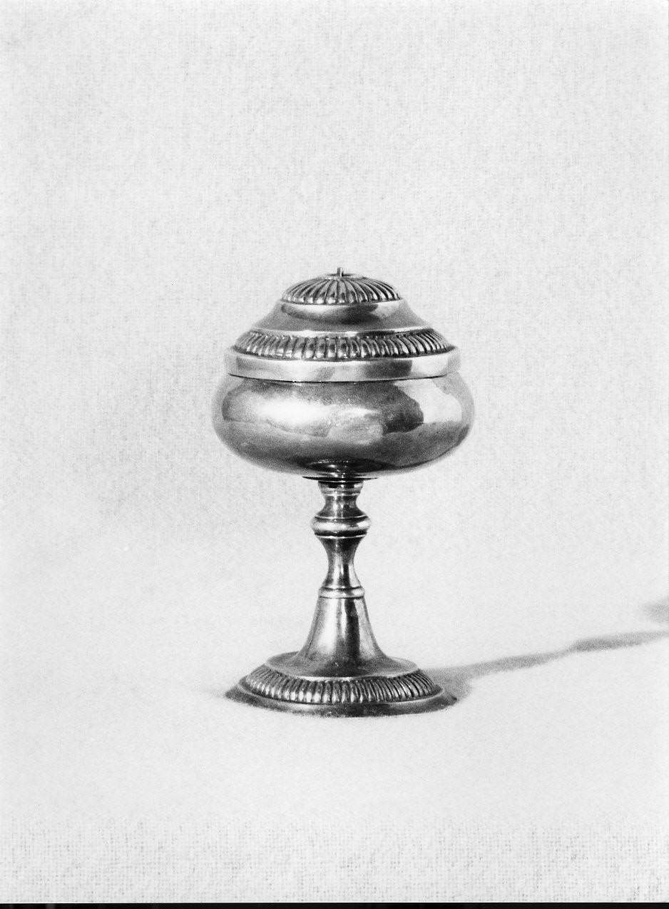 pisside, opera isolata - bottega genovese (sec. XIX)