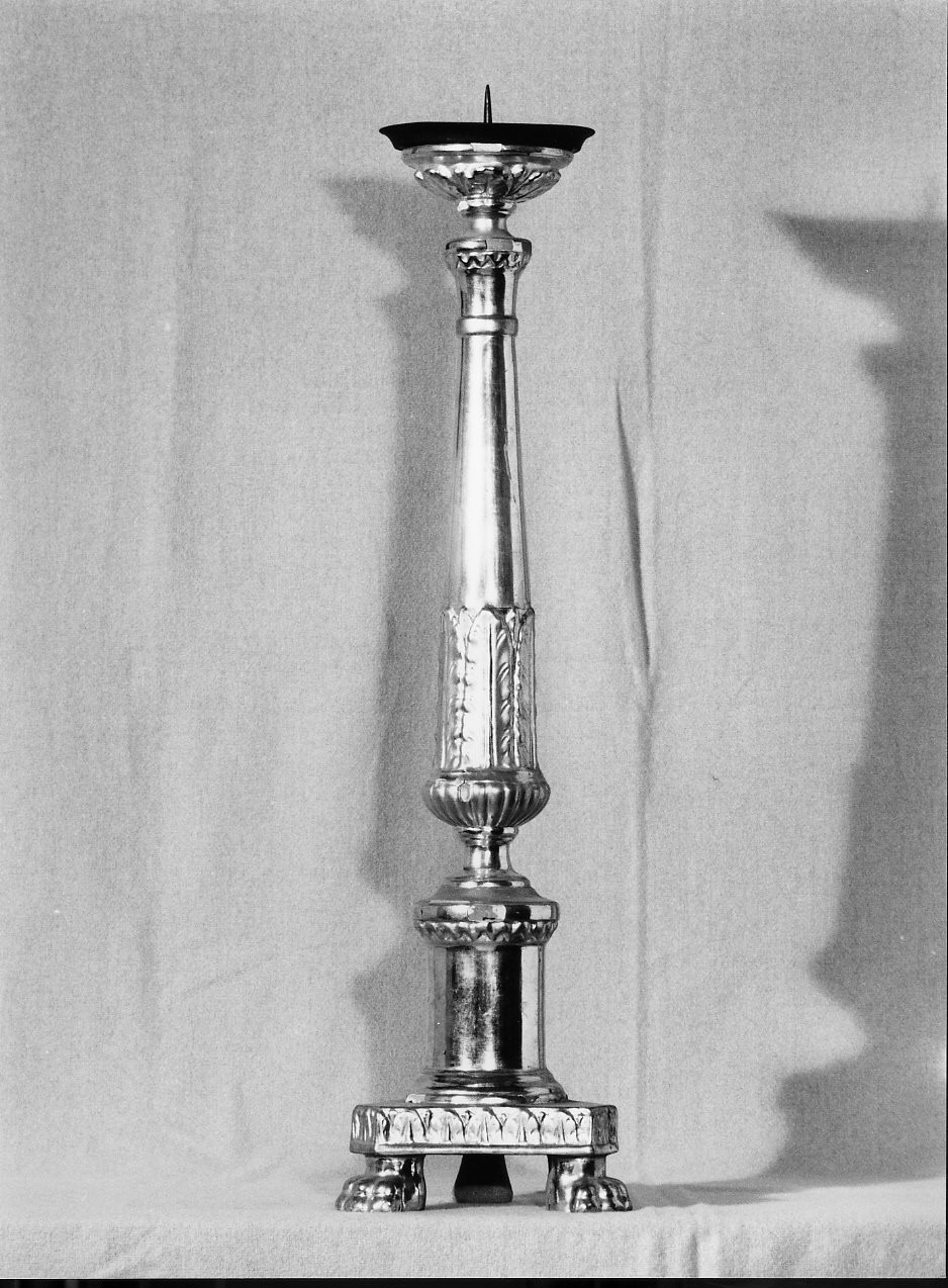 candeliere, serie - bottega genovese (sec. XIX)