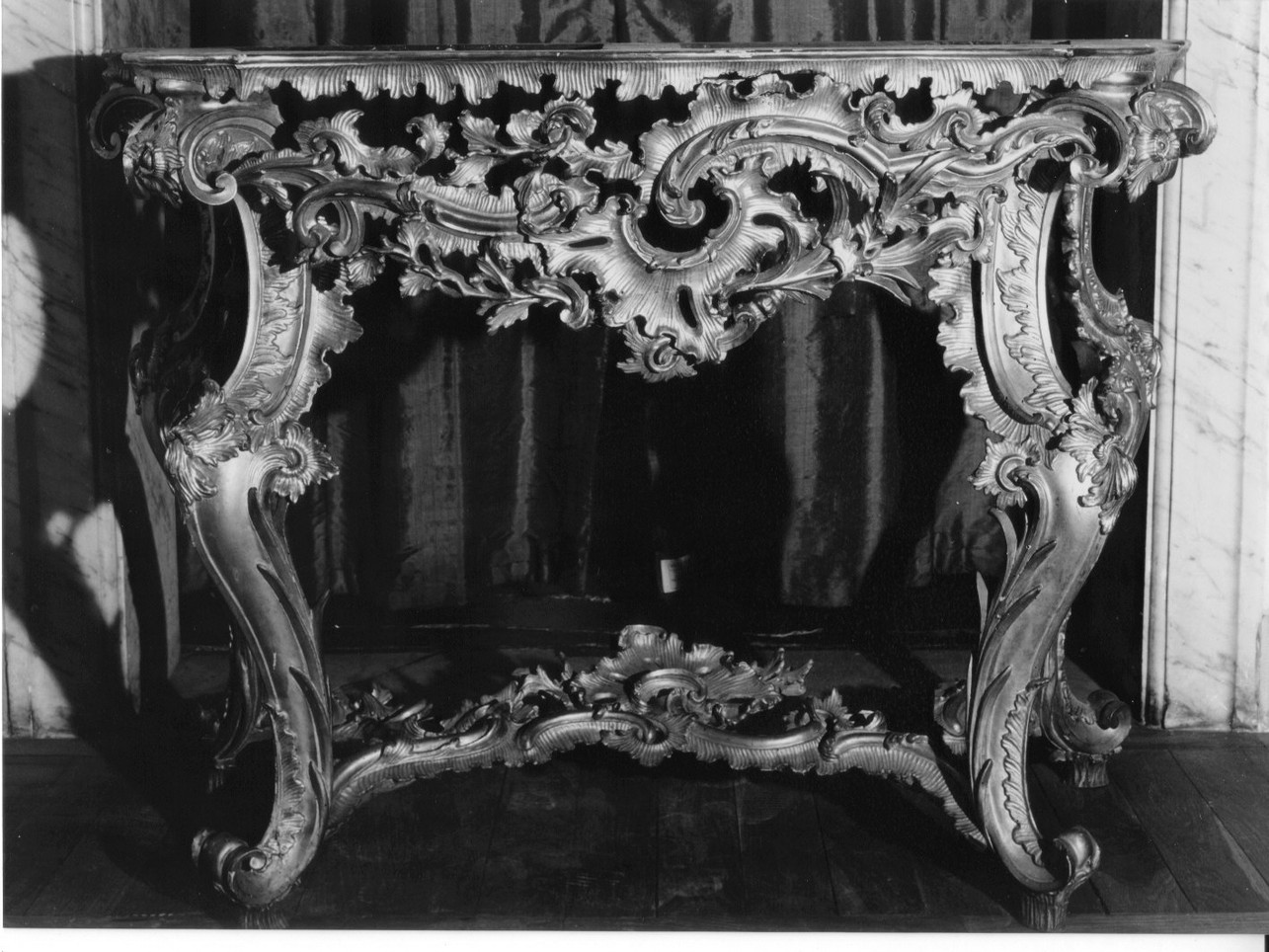 console con specchiera, opera isolata di Mongiardino Filippo Maria (sec. XVIII)