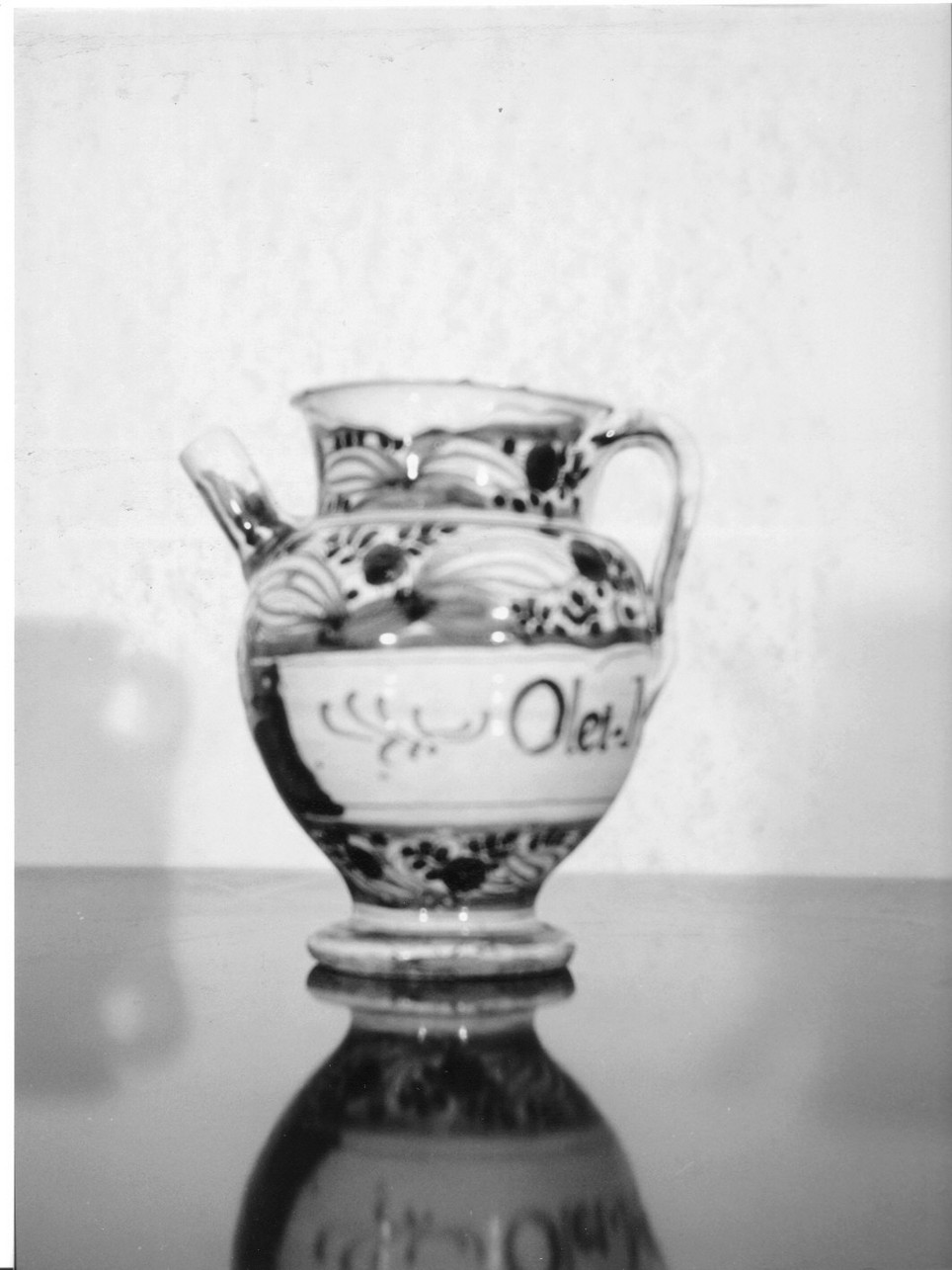 motivi decorativi (boccale, opera isolata) - bottega savonese (sec. XVIII)