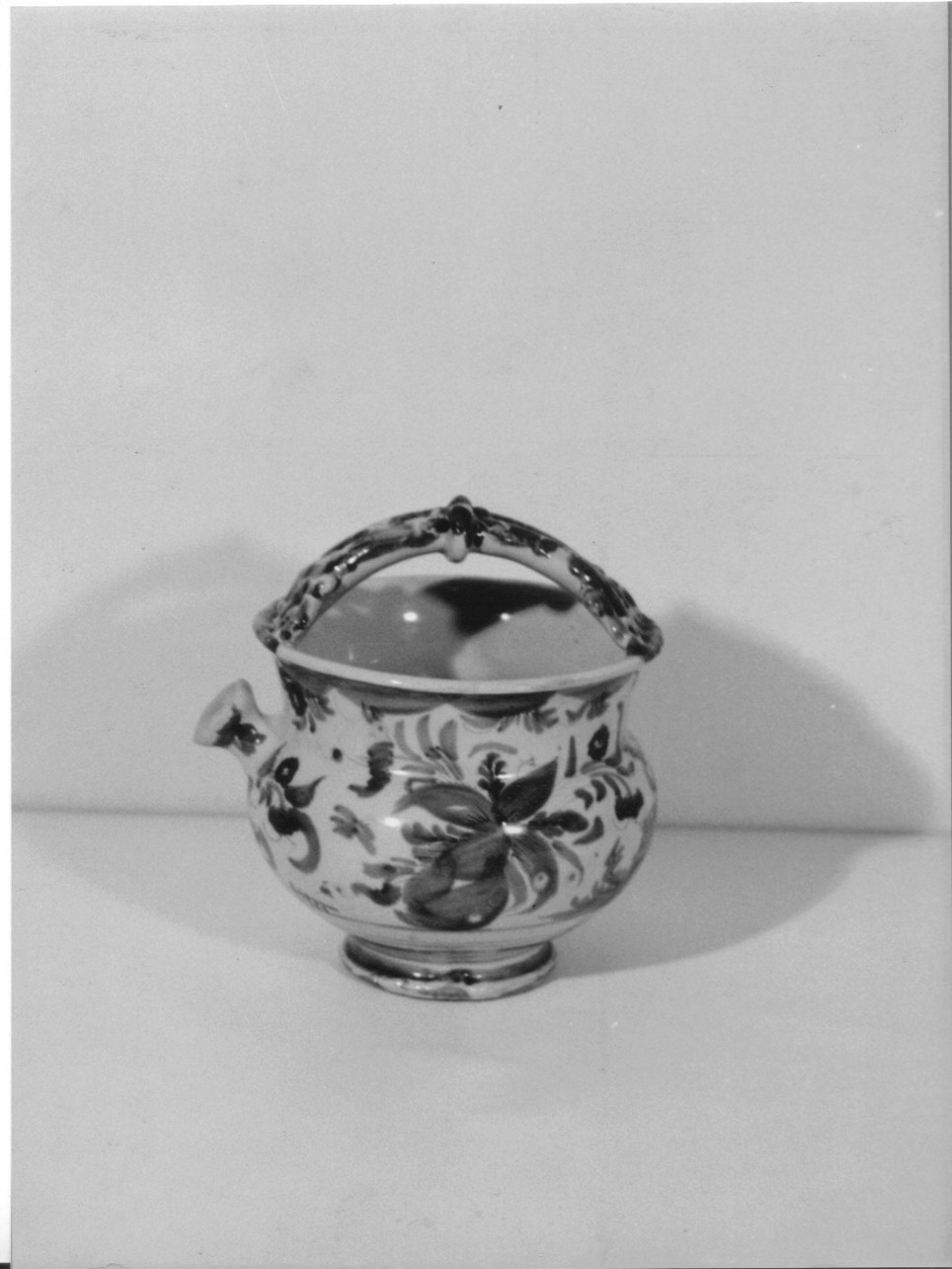 motivi decorativi (boccale, opera isolata) - bottega savonese (seconda metà sec. XVIII)