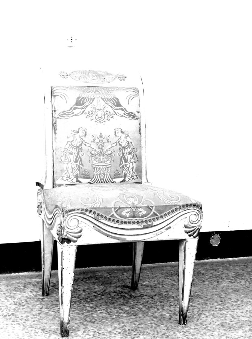 sedia, serie - bottega italiana (sec. XIX)