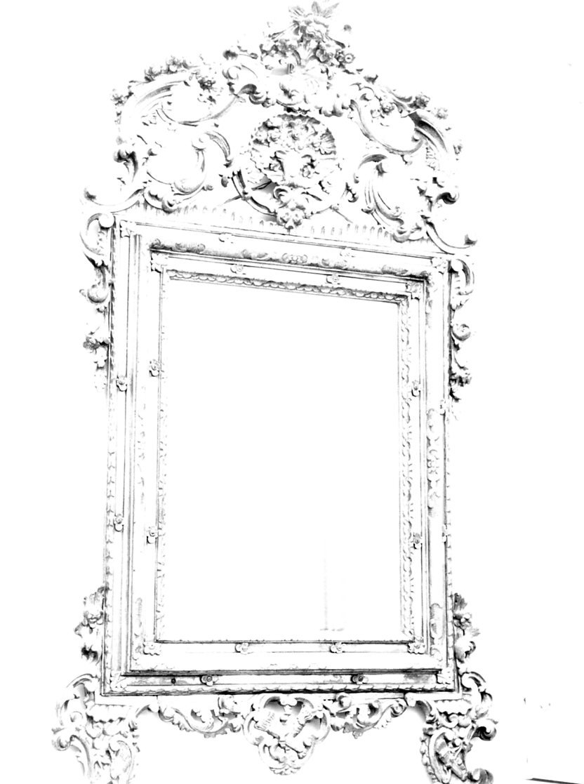 specchiera, opera isolata - bottega italiana (seconda metà sec. XVII)