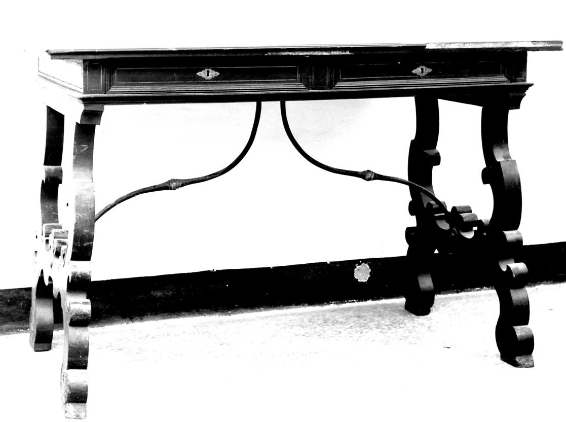 tavolo, opera isolata - bottega italiana (sec. XVIII)