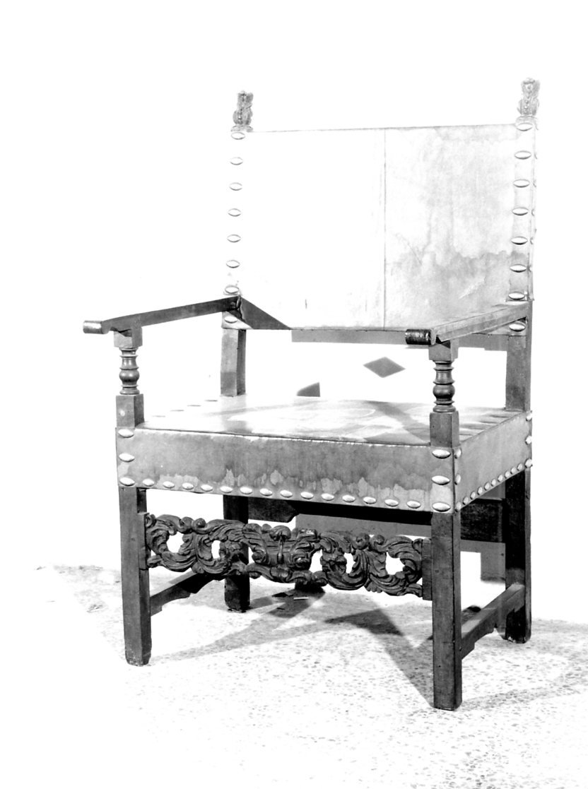 poltrona, serie - bottega italiana (sec. XIX)