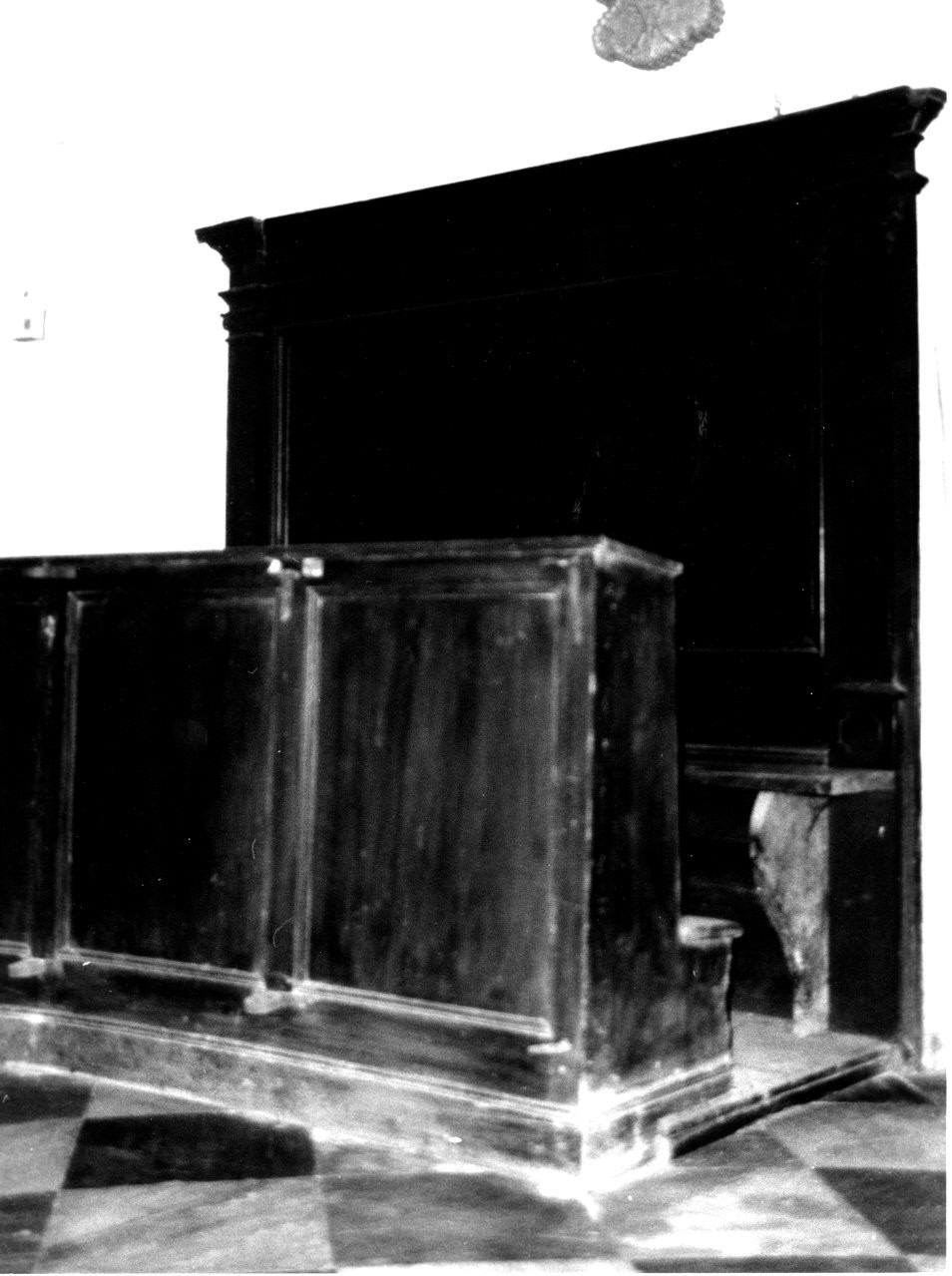 cattedra, serie - PRODUZIONE LIGURE (seconda metà sec. XIX)