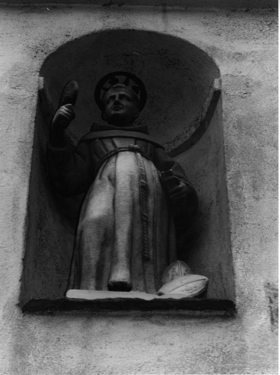 SANT'ANTONIO (statua, opera isolata) - PRODUZIONE LIGURE (seconda metà sec. XVI)