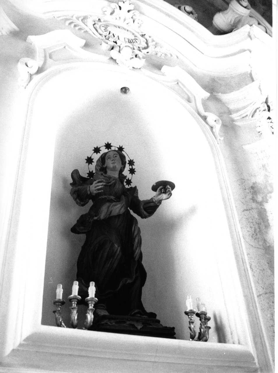 SANTA LUCIA (statua, opera isolata) - PRODUZIONE LIGURE (sec. XVIII)