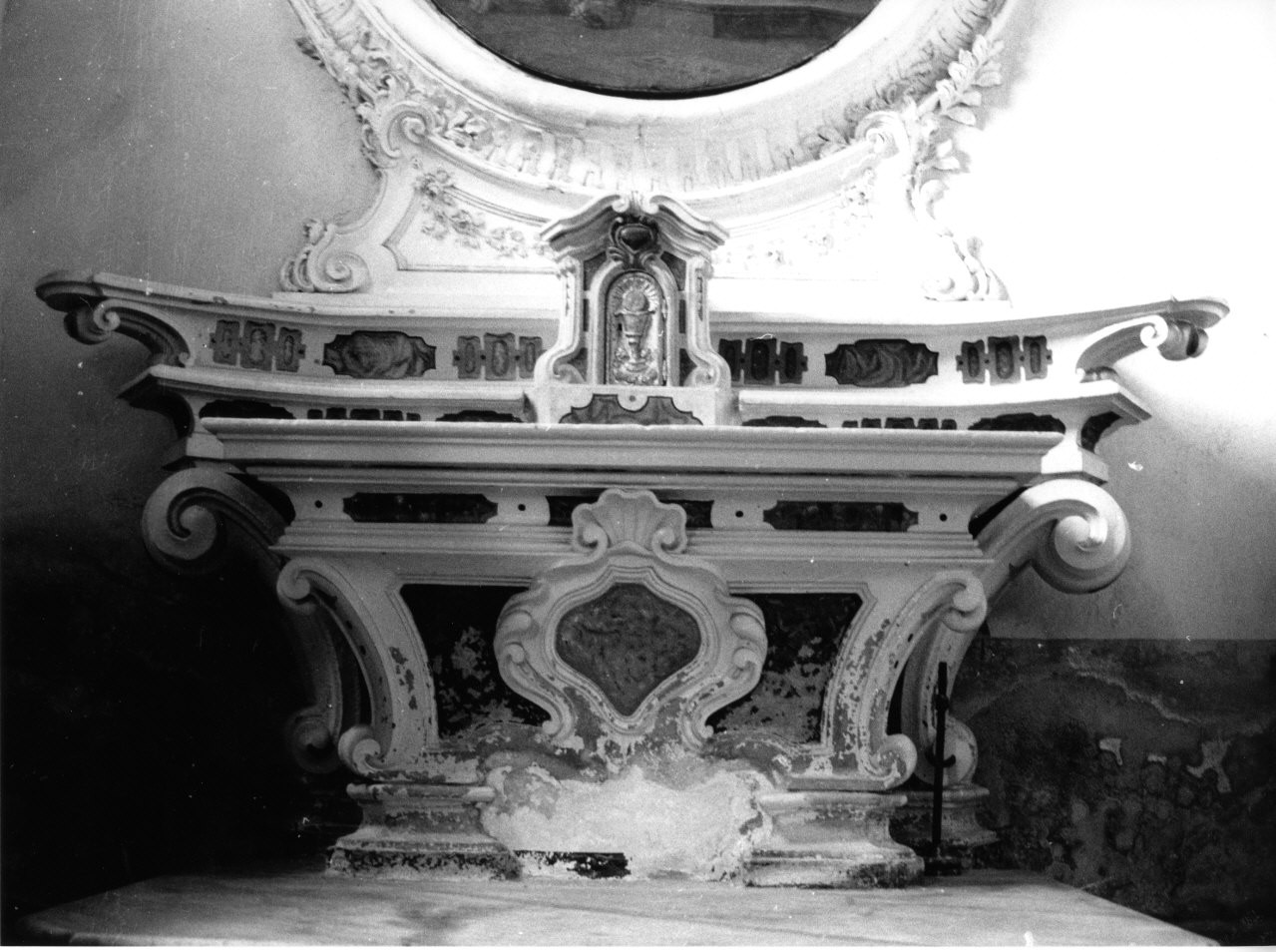 altare, opera isolata - PRODUZIONE LIGURE (prima metà sec. XVIII)