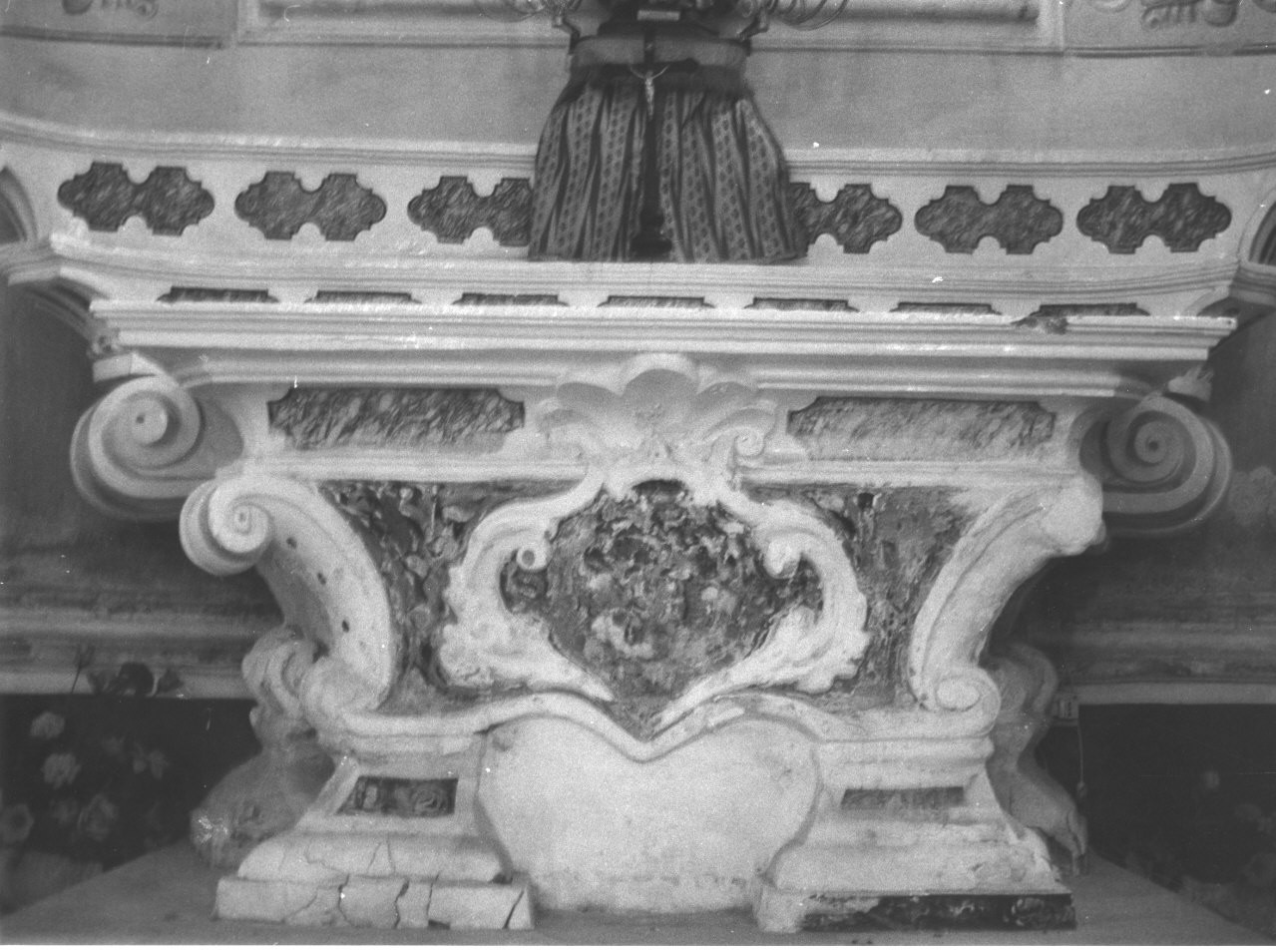 altare, opera isolata - ambito ligure (prima metà sec. XVIII)