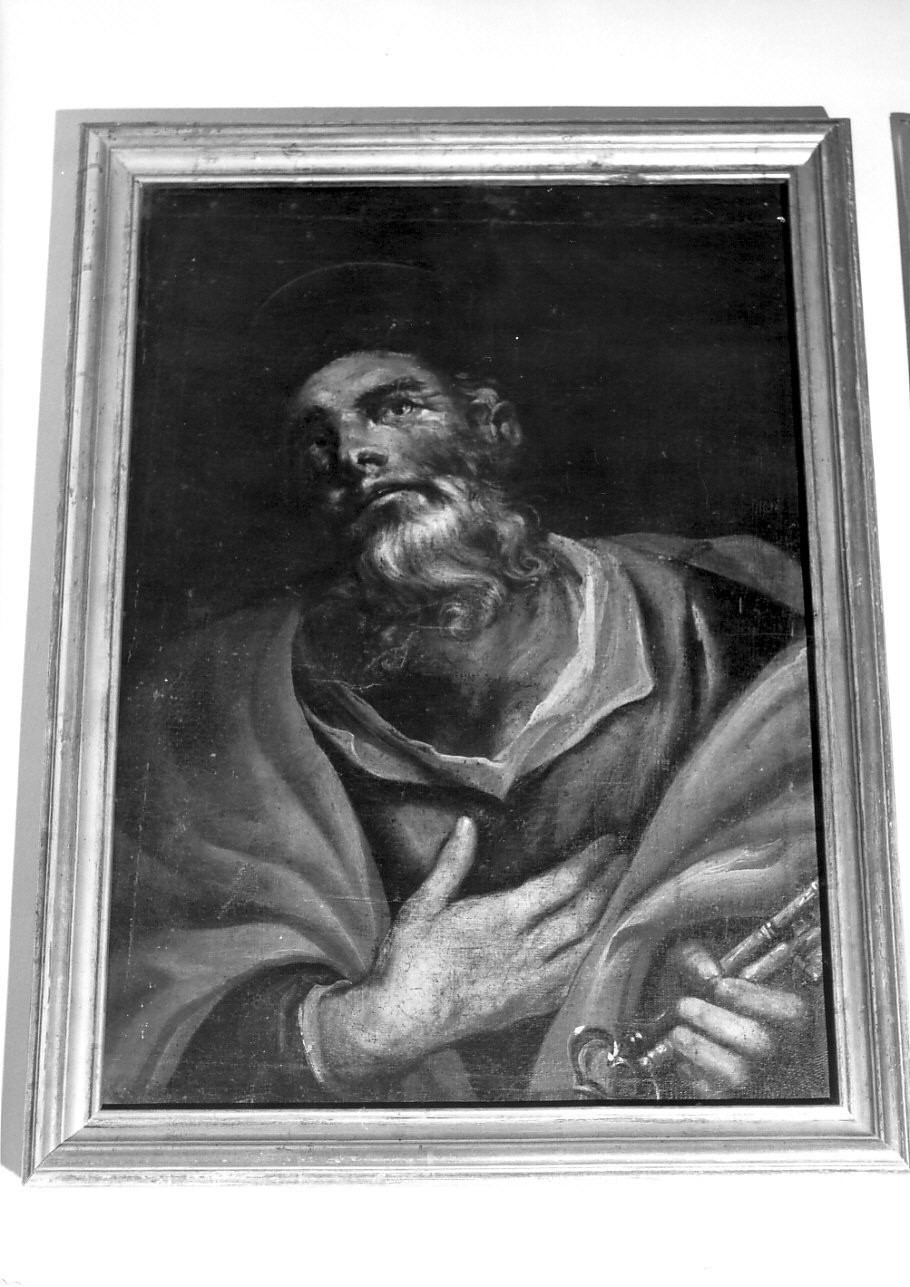 San Pietro Apostolo (dipinto, opera isolata) - ambito ligure (secc. XVII/ XVIII)