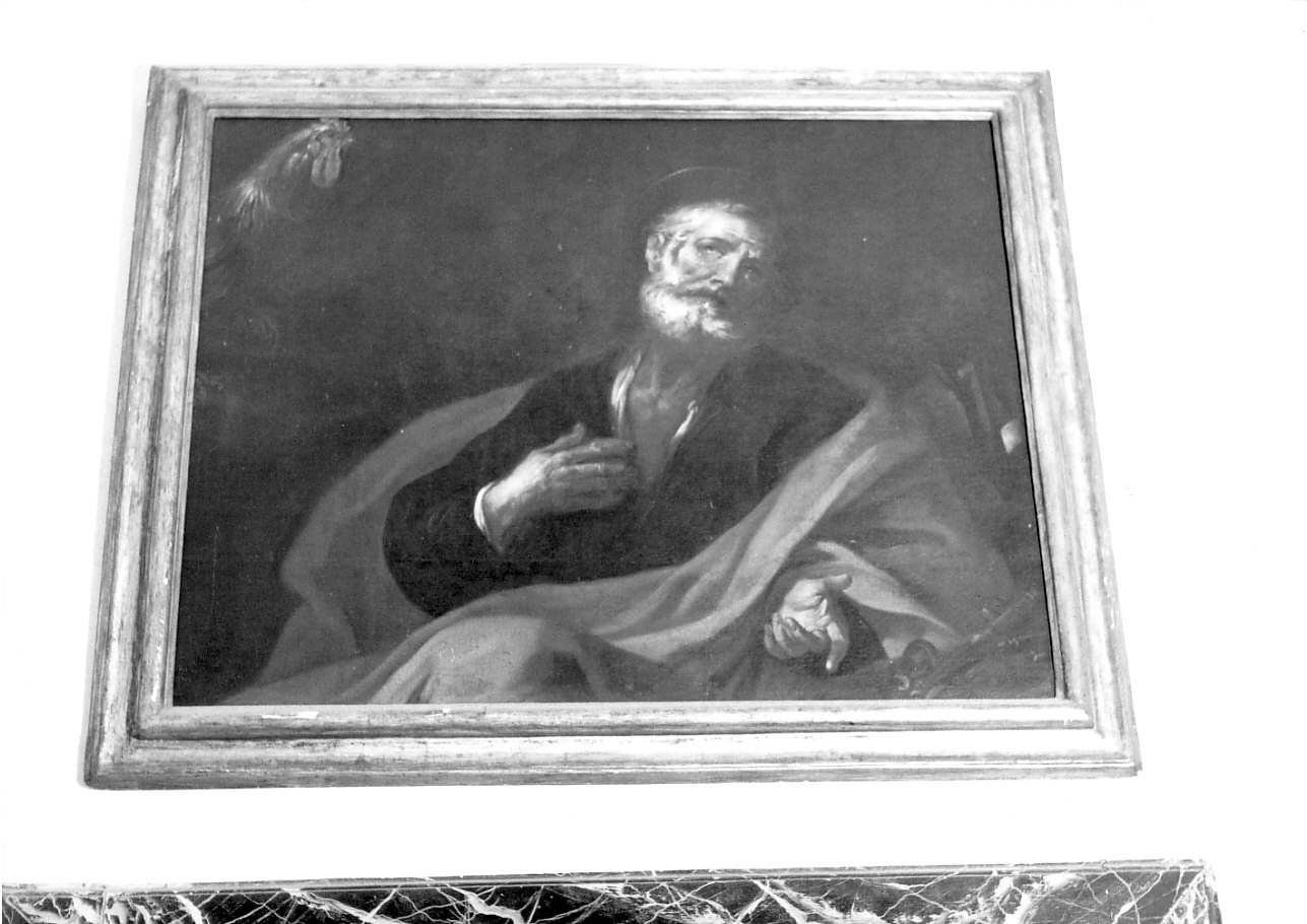 San Pietro Apostolo (dipinto, opera isolata) - ambito italiano (secc. XVII/ XVIII)