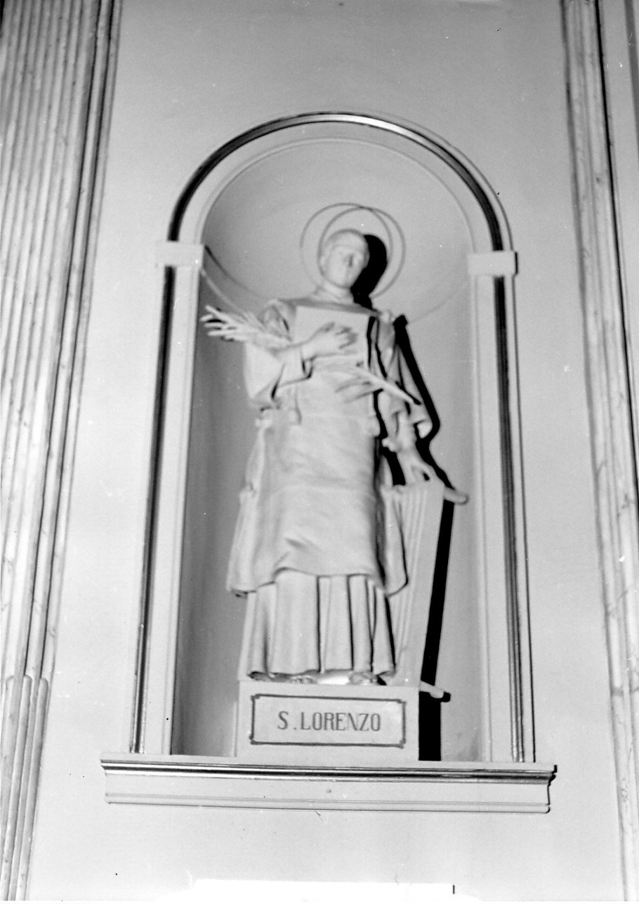 San Lorenzo (statua, opera isolata) - bottega italiana (sec. XIX)