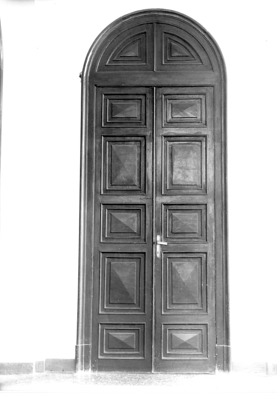 porta - a due battenti, opera isolata - bottega ligure (sec. XIX)