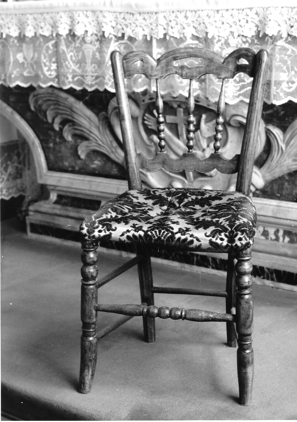 sedia, coppia - bottega italiana (primo quarto sec. XX)