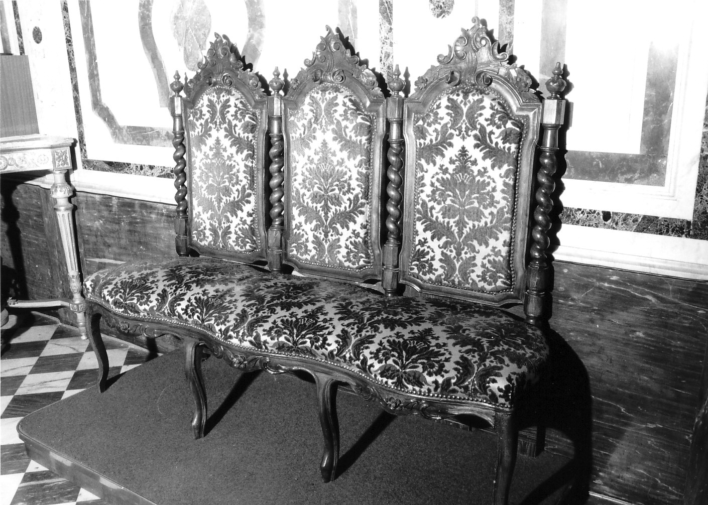 seggio, opera isolata - bottega ligure (primo quarto sec. XX)