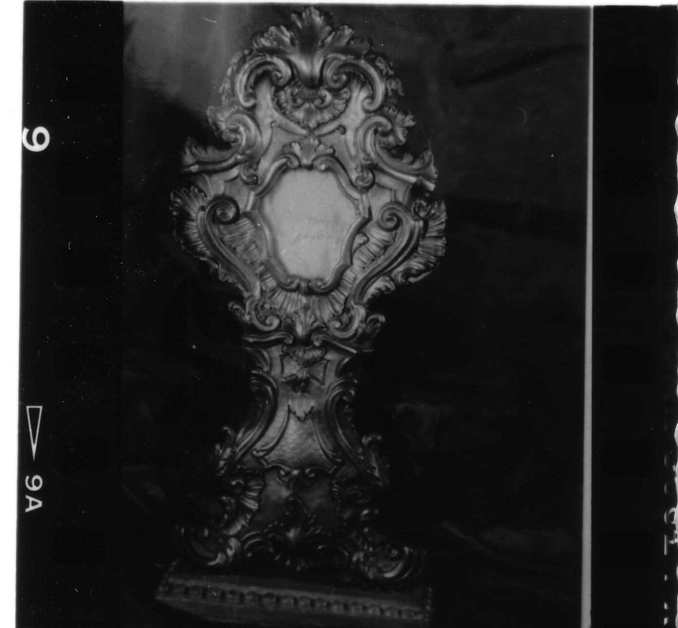 reliquiario - a ostensorio, opera isolata - bottega ligure (sec. XVIII)