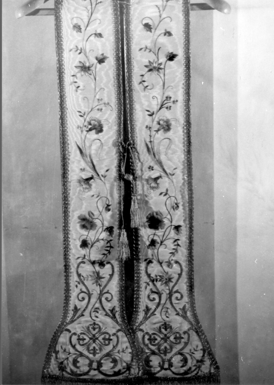 stola, opera isolata - manifattura ligure (sec. XIX)