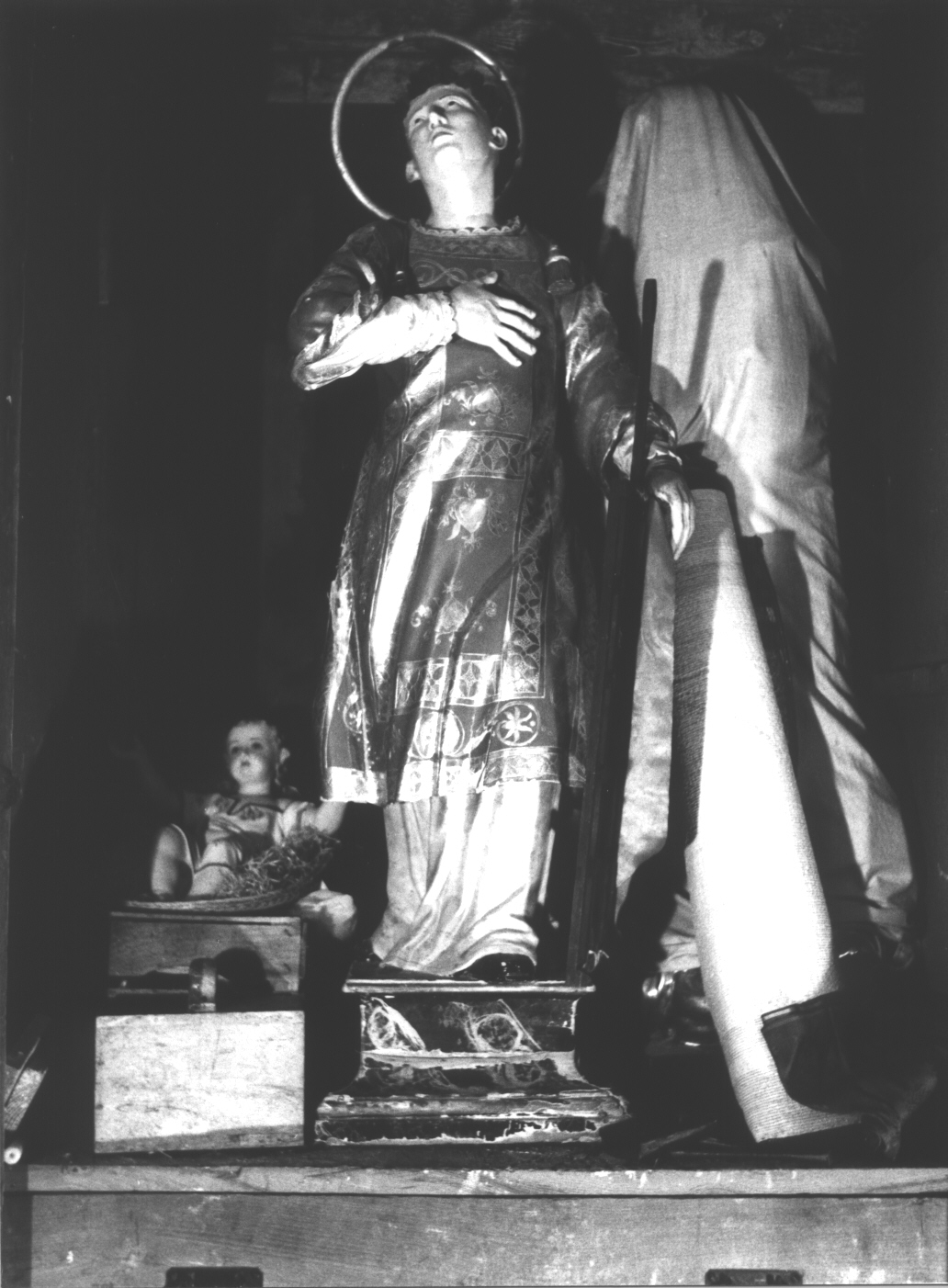 San Lorenzo (statua, opera isolata) - bottega ligure (sec. XIX)