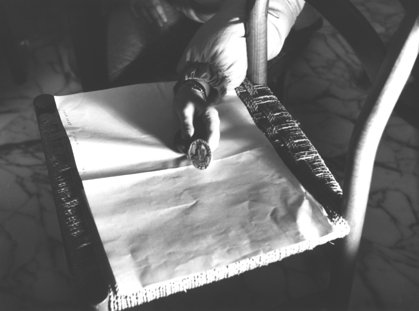 San Lorenzo (timbro, opera isolata) - bottega ligure (sec. XIX)