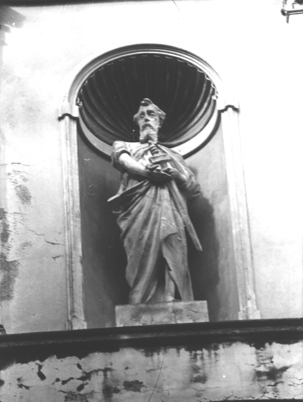 San Paolo (statua, opera isolata) di Traverso Giovanni Battista (inizio sec. XX)