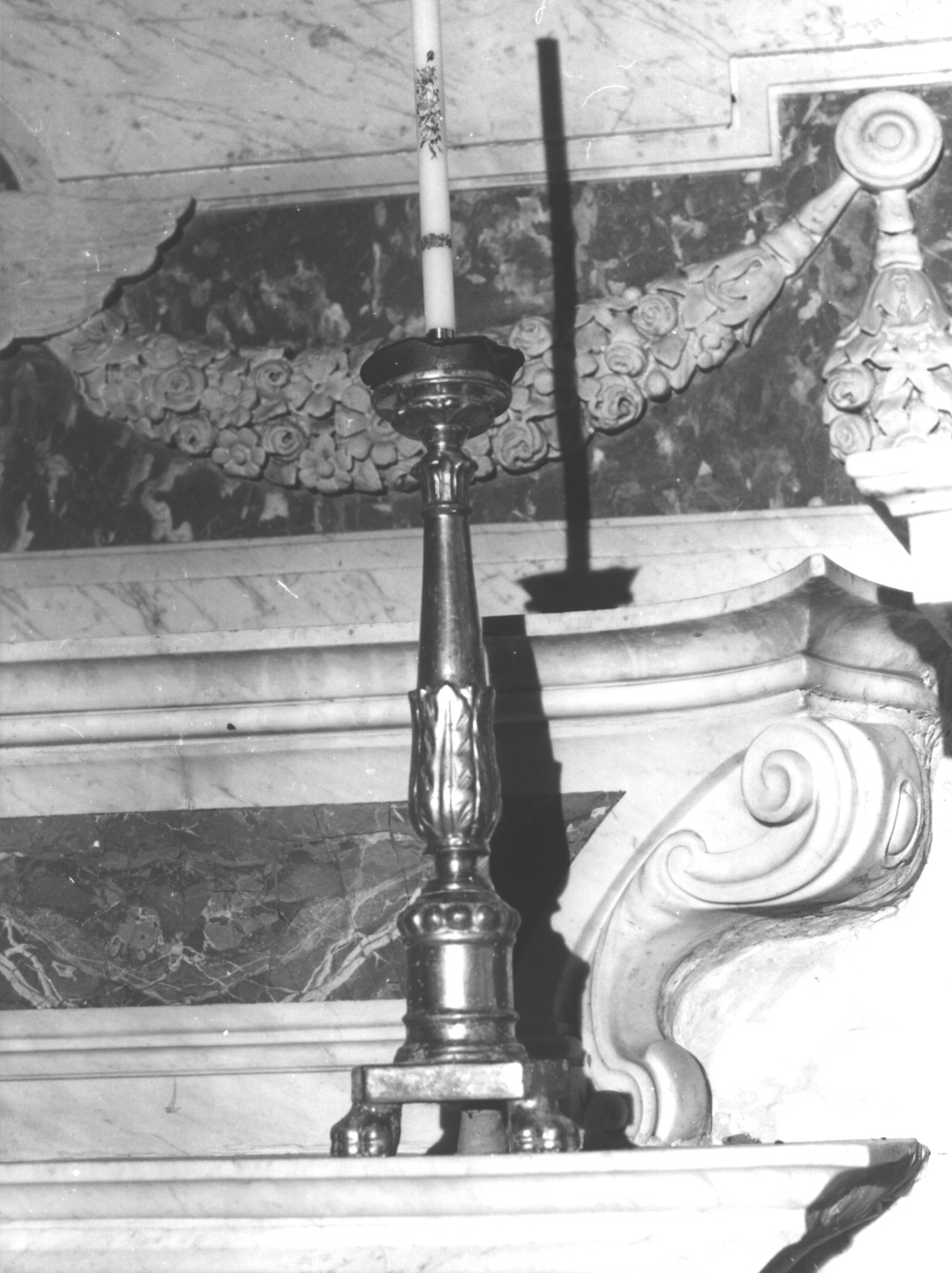 candeliere, serie - bottega ligure (sec. XX)