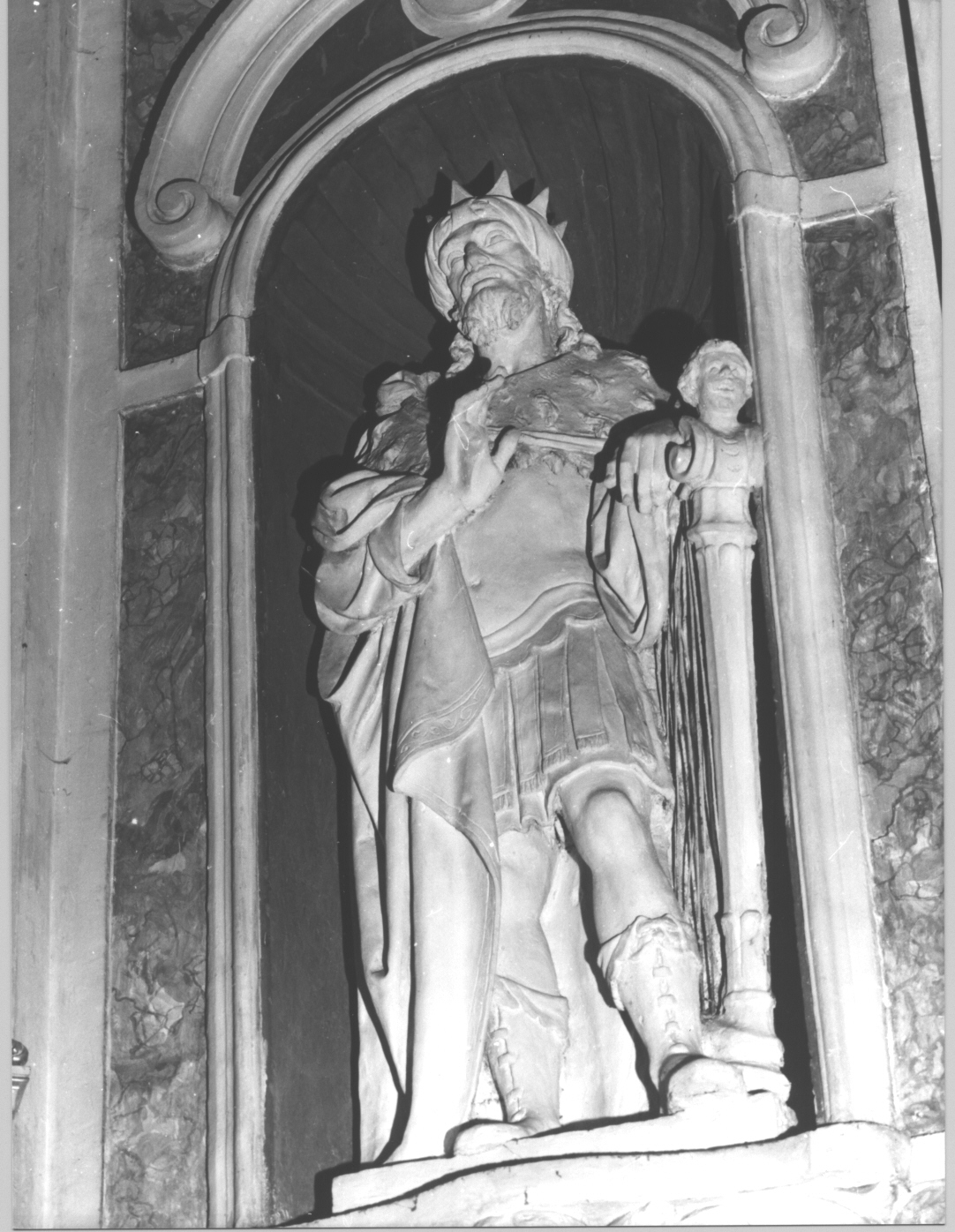 David (statua, opera isolata) di Brilla Antonio (sec. XIX)