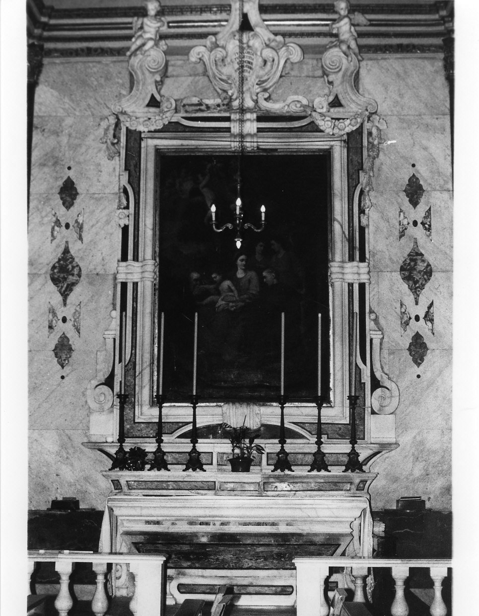 altare, insieme - manifattura ligure (prima metà sec. XVIII)